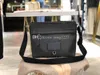 حقيبة يد L 44Luxurys Designers Bags أسود وبني الزخرفة اختيارية لحقيبة البريد 520 الأنيقة المتقاطعة المائل مقاس 30 25 12 سم