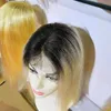 13x4 Brazylijskie proste dziewicze włosy Human Human Fartal Peruka koronkowe przednie peruki 150 Gęstość dla czarnych kobiet 826 cali Dhgate Star BWHA9327243