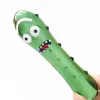 Funny Pickle Glass Smoking Pipes Heady Tobacco Hand Pipe Pyrex Colorful Spoon Smoking Accessories Cute Cucumber