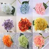 Artificial Flowers Hydrangea Flower Head Fake Silk Single Real Touch Hydrangeas Wedding Party Home Decorations Free DHL HH7-2033