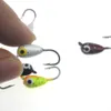 Rompin 6pcslot Winter Ice Jig Fishing Lure 18cm 23g Mini Mini Metal Head Hook Bait Jigging Fishing Winter Fishing Hook9220303