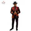 2019 Primavera Blazer Uomo Blazer Costume Homme Africa Bazin Riche 6XL Abbigliamento uomo Abiti Formales Spedizione gratuita 6xl BRW WYN2021