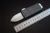 Nuovo stile 5.6" Exocet Coltello automatico di fascia alta qualità in alluminio CNC Stonewash D2 lama di coltello Portafoglio danno una lega di titanio ciondolo coltello