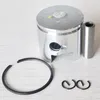 Kolvkit 34mm (Enstaka kolvring) Passar Zenoah Komatsu G2500 2500 25cc 2 Cykel Mini motorsåg Cylinder Assy Ring Pin Circlips Asy