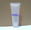 100ml plastmala arenaceous clamshell Förpackningsslang, rengöringsmedel / handkräm / emulsion / tandkrämförpackning