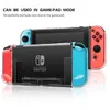 Aangepaste ontwerp Foto Naam Foto Afneembaar Crystal PC Transparent Case Voor Nintendo Nintend Switch NS NX Cases Harde Clear Rug Cover