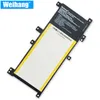 Weihang 4900mAh 37Wh 7.6V C21N1401 노트북 배터리, ASUS X455 X455L X455LA A455L A455LD A455LN F455L K455L X454W Y483LD W419L