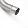 Pour Kawasaki Z800 2013-2016 système d'échappement de moto tuyau de connexion tuyau moyen lien tuyau de silencieux Tube de queue en acier inoxydable