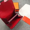 Cartera corta de alta calidad para mujer, monedero de diseñador de estilo París, tarjeteros, marca de moda, bolsa de dinero para mujer con caja de regalo 322r