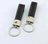 Fashoin metal couro Keychain Chaveiro Chaveiro chaveiro para BMW M Tecnologia M Sport M3 M5 X1 X3 E46 E39 E60 F30 E90 F10 F30 E36