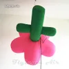 Large Inflatable Plant Flower Tree 1.5m Diameter Flower With Led Lights For Night Club And Party Decoration