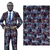 100% algodão Africano Impressões Africanas Batik Tecido Real Cera Tissu Material De Costura Para Vestido De Partido Melhor Qualidade África Pagne 6yards / lote