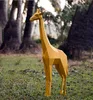 Giraffa alta un metro Novità Articoli grande animale terrestre soggiorno negozio aziendale Ornamento per pavimenti in stile europeo documenti manuali stampo carta da ufficio