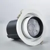 White Stretch Spotlights COB LED Downlights12W 18 W 25W 2x20 W Osadzony 360 stopni Rotacja LED Downlight Oświetlenie domowe