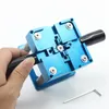 Freeshipping Blue Bga Reballing Kit 90x90Mm Bga Reballing Station con gambo a mano 10 / Pz Bga Universal Stencil