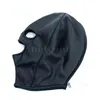 Niebonga czarna miękka skórzana wiązka uprzęży role oddychają otwartą maskę w ustach #r52