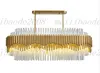 Lyxig design Modern kristallbelysning ljuskrona LED-lampa AC110 220V LUSTER CRISTAL Dinning Room Living Room Lamp myy