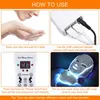 7 kleuren licht led ems gezichtsmasker licht therapie huid verjonging gezicht zorg behandeling schoonheid anti acne therapie whitening