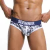 Male Underpants Thong Fashion Trend Mens Mini Slip Sexy Gay Underwear Slips Transparent Big Pouch Panties S753 -2