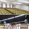 Сток в США + 6000K 8FT LED TUBE T8 Only Pin Fa8 45W Светодиодная замена люминесцентной трубки 8 футов 8 футов Лампы SMD2835 светодиодный лампочку