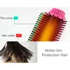 Hair Straightener Brush Comb Curling Iron Professional Anti-Scald Straightening Irons Comb Hair Styler Flat Irons 100-240V
