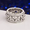 Klasyczna najlepiej sprzedająca się biżuteria 925 Sterling Silver Marquise Cut biały topaz kamienie szlachetne CZ diament Party kobiety obrączka pierścionek prezent