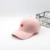 Nouveau style rouge Love Baseball Cap Broiderie Love Snapback Hat Coton Tongue Cap Tongue Rose Baseball Hat7417043