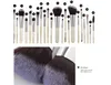 Makyaj fırçası set göz farı 21pcs Profesyonel temel fırça fırçası düz krem ​​makyaj fırçaları Profesyonel kozmetik makyaj BEA4859360166