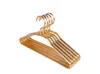 Klädhängare Aluminium Metal Luxury Anti-rostskjortor Klänning Coat Rack Vattentät Kids Baby Hangers Rack Sn3159