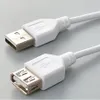 USB Extension Cable Super Speed ​​USB 2.0 Kabel Male till Kvinna 1m Data Sync USB 2.0 Extender Cord Extension Cable (dropshipping)