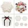 Подарочная упаковка DIY Handmade Surprise Box Hexagon взрыв взрыва Scrapbook PO свадьба для валентинки рождественские коробки1