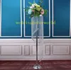 New Style Crystal Wedding Centice Plein Bloem Stand Aisle Road Leads Acrylic Crystal Column for Wedding Decoration Decor00099