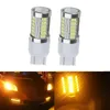 2PCS HIGH POWER T20 7443 7440 W215W 33 SMD 5630 5730 LED de voiture Signal de virage des feux de frein 33smd