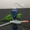 Mini Color skull glass water bottle Glass bongs Oil Burner Glass Water Pipe Oil Rigs Smoking Rigs Free