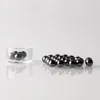 Venta caliente Sic Terp Pearls 5 mm de silicio negro Sphere Sphere Beads para macho Female Flat Top Top Banger Glass Water Bongs