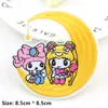 Sailor Moon x My Melody Brodé Fer sur patchs pour vêtements DIY Filles Stripes Badges Stickers Autocollants APPLICATEURS Vente en gros