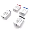 Qc 3.0 Väggladdare USB Snabbladdning Travel Adapter Snabb laddning US EU-kontakt för iPhone X Samsung Huawei 400pcs / lot crexpress