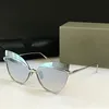 Women Luxury Designer Sunglasses Cat Eye Gold Frame Glass Big Oversized Sunglasses Ladies Eyewear Shades Trendy Sunglass2048183