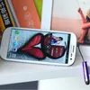 1000pcsミニ弾丸容量性スタイラスタッチスクリーンペンSamsung S4 S6 HTC携帯電話タブレットPC用アンチダストプラグ