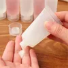 100ml Plastic Empty Travel Cosmestic Soft Tubes Frosted Bottle Lotion Shampoo Squeeze Container with Screw Flip Cap 0173pack9876077