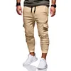 Дизайнерские мужские кросспенты бегают чинос -беговые бегуны с камуфляжными мужчинами популярные брюки с гаремом длинные сплошные брюки мужчины trous6688381