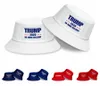 Donald Trump 2020 Fisherman Hat Håll Amerika Stora hinkar Sommar Mode Sunscreen Caps Party Hats Leverans 17Tyles RRA3136N