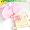 50 pezzi Bomboniere per bambina Bomboniere per ciuccio in cristallo rosa in confezione regalo Battesimo neonato Battesimo Souvenir Omaggi per feste SPEDIZIONE GRATUITA