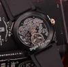 Best Edition Octo Finissimo Tourbillon Cassa in acciaio 102719 BGO40PLTBXTSK Orologio da uomo automatico scheletro nero in pelle Nuovi orologi Pure_time