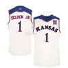 Kansas Jayhawks College # 13 Wilt Chamberlain Basketball Jerseys # 1 Wayne Selden Jr. # 23 Wayne Simien Mens Stitched Anpassat Nummen Namn