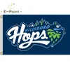 MiLB Hillsboro Hops Flag 3*5ft (90cm*150cm) Poliéster Banner decoração voando casa jardim Presentes festivos