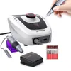 35000/20000 RPM Electric Nail Drill Machine Apparatus for Manicure Pedicure with Cutter Drill