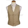 Simple hommes gilets 2019 Simple breaste régulier brdidesman hommes gilets Style britannique coupe ajustée gilet de mariage