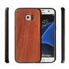 Belle coque de téléphone en bois + TPU pour Samsung Galaxy S7/S7EDGE couverture en bambou en bois en caoutchouc souple S9 S8 PLUS Note8 Note 9