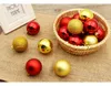 24pcs/lot 30mm rawn ball rolements decord tree decor babble bauble Xmas Party Hanging Ball Ornament Decorts لعيد الميلاد